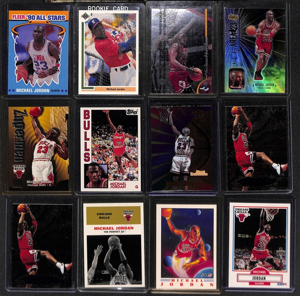 Lot of (25+) Michael Jordan Basketball Cards and Inserts