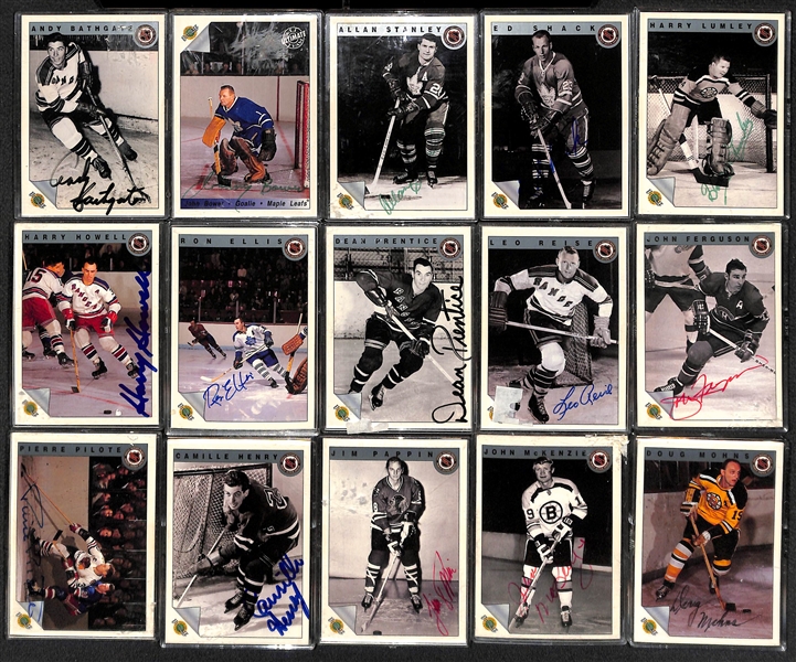Lot of (55+) Autographed Hockey Cards Feat. Frederik Lindquist