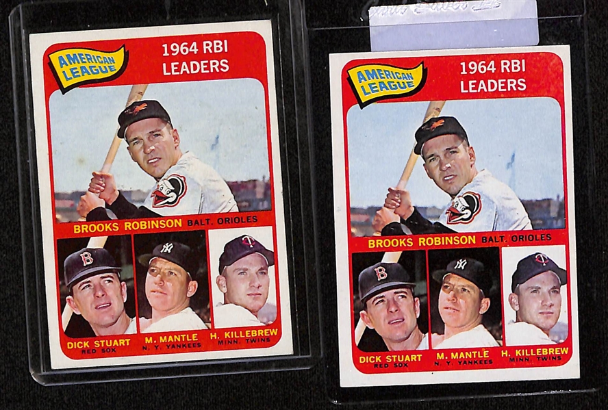 Lot of (17) Mostly 1960s Mickey Mantle Cards w. 1958 All Star