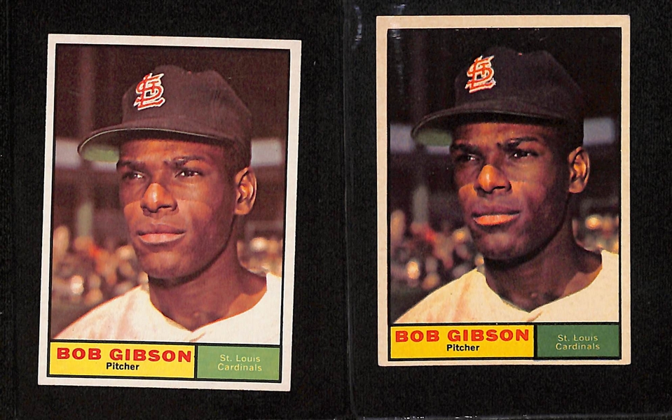 Lot of (25+) 1950s 60s and 70s Baseball Cards w. Ernie Banks, Bob Gibson and Harmon Killebrew