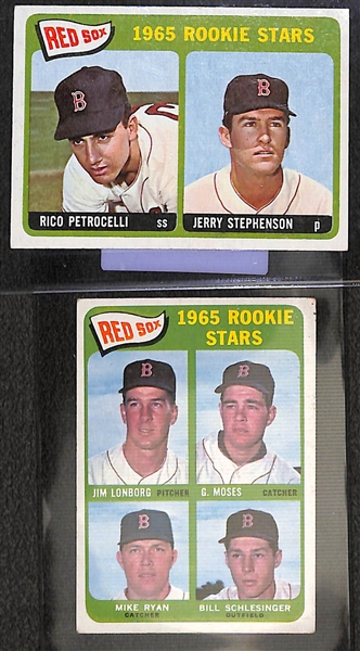 Lot of (15) 1965 Topps Baseball Rookies w. (2) Niekro, Hunter, (3) Morgan and Others 