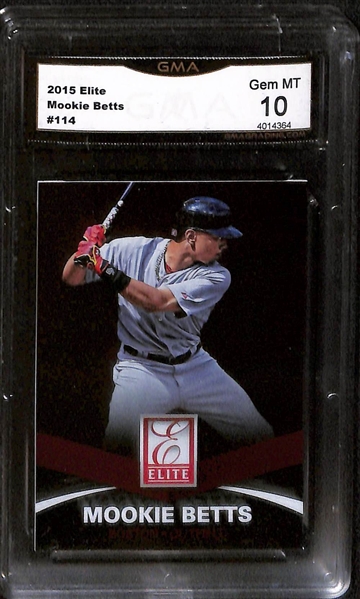 Lot of (6) Graded Multi-Sport Lot w. Pujols, Ichiro and Brett Hull Rookies