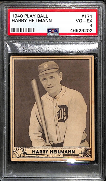 Lot of (25+) Vintage Sports and Non Sports w. 1940 Play Ball  Joe Cronin, War Bulletin, G-Men, Scoops Cards and More!