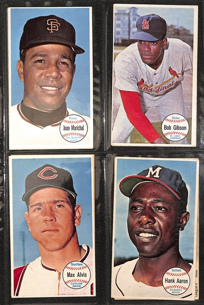 Huge Binder of Vintage Baseball Sets and Partial Sets Featuring 1965 Topps Embossed, 1968 Topps Game, 1969 Deckle Edge, and Others  