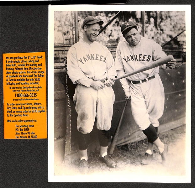  Lot of 24 1969 Leaf, 57 1961 Nu-Card, 9 1971 Arco Pirates Photos w/Clemente