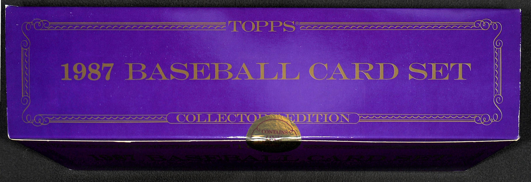 1987 Topps Tiffany Baseball Complete Set w. Bonds, McGwire, and Bo Jackson Rookies
