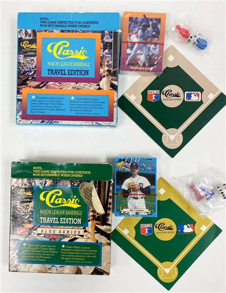 Baseball Card Lot w. (1) 1987 Topps Wax Box of 36 packs and (2) 1989 Upper Deck Wax Boxes Find Ken Griffey Jr. Rookies!