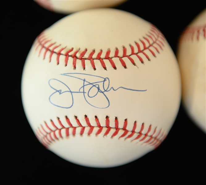 Lot of (6) Signed Baseballs - Johnny Bench, Reggie Jackson, Tom Seaver, Jim Palmer, R. Fingers, G. Perry,  (JSA Auction LOA)