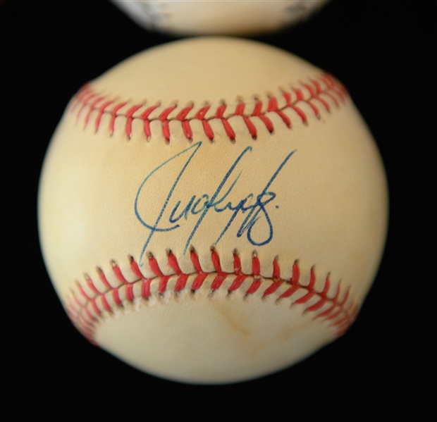 (7) Signed Baseballs - Alex Rodriguez (2008 AS Game), Sheffield, A. Gordon, J. Gonzalez, M. Teixeira, J. Leyritz, J. Morneau (JSA Auction LOA)