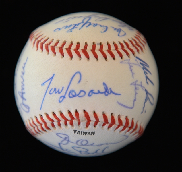 1988 LA Dodgers World Champion Team Signed Baseball (22 Signatures) w. Lasorda, K. Gibson, O. Hershiser, Scioscia, Dempsey,+ (JSA Auction Letter)