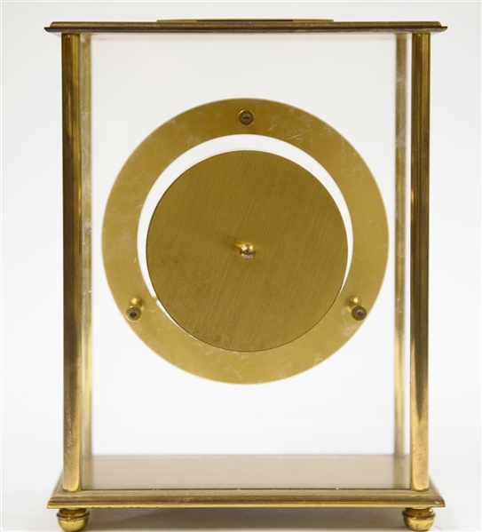 Hamilton Quartz Clock Presented to Broadway Charlie Wagner From the Boston Red Sox for 47 Years of Service