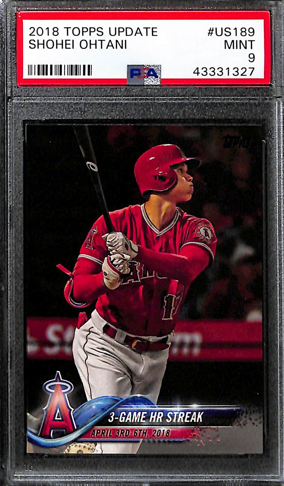 Lot Detail Lot of (3) Shohei Ohtani Cards w. 2018 Heritage Rookie