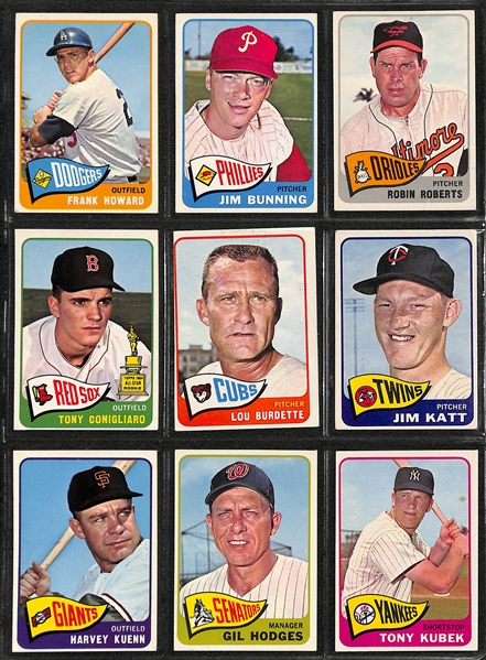 Lot of (500+) Topps Baseball Cards from 1958-1982 w. 1975 Nolan Ryan