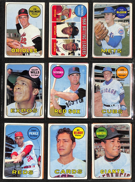 Lot of (500+) Topps Baseball Cards from 1958-1982 w. 1975 Nolan Ryan