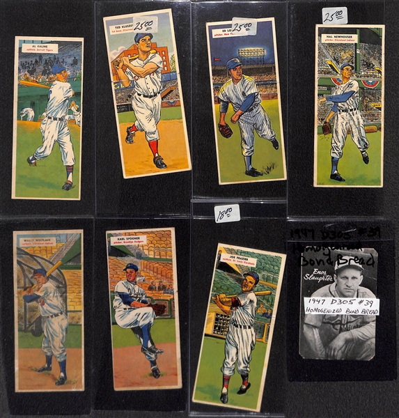 Lot of (150+) 1947-1979 Topps, Fleer, Kelloggs, Hostess & Various Regional Baseball Cards w. 1954 Wilson Franks Nellie Fox Card