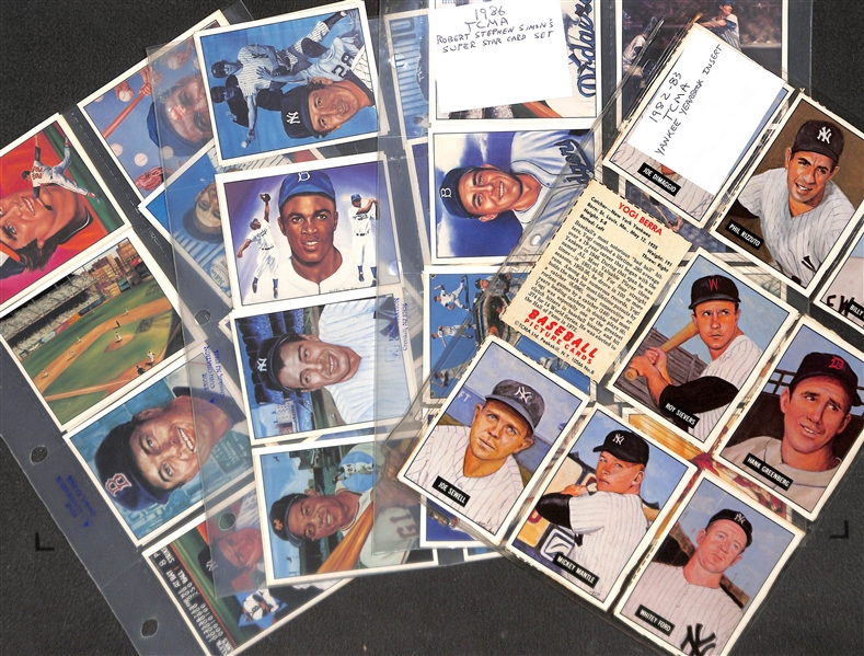 Lot of (120+) 1961-1977 Topps Inserts, Posters, & Cloth Cards w. a Complete 1967 Topps 32-Poster Set