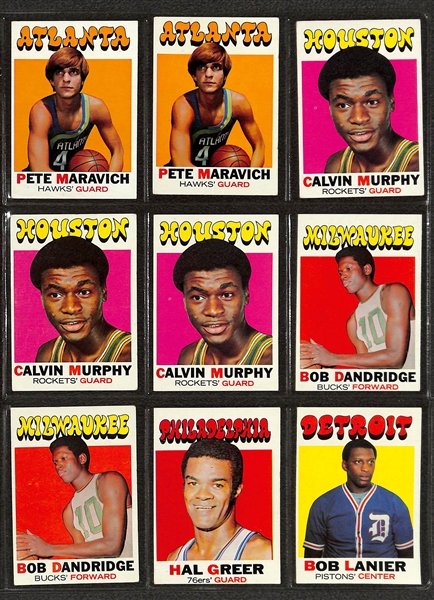 Lot of (390+) 1970s Topps Football, Basketball, & Hockey Cards w. 1973 Franco Harris & Ken Stabler Rookie Cards