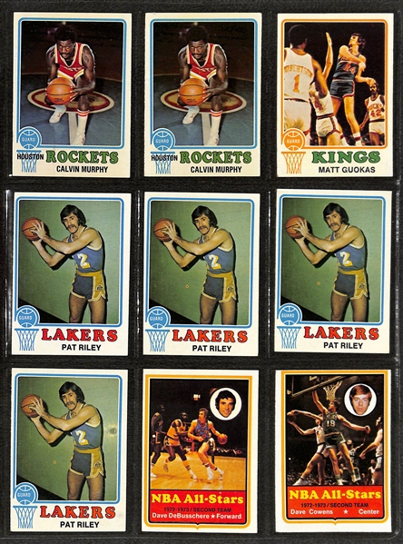 Lot of (390+) 1970s Topps Football, Basketball, & Hockey Cards w. 1973 Franco Harris & Ken Stabler Rookie Cards