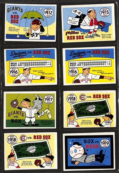 Lot of (250+) 1951-1974 Baseball Cards - Topps/Post/Red Man/Fleer and Various Regional Issued Cards w. 1952 Red Man Richie Ashburn with Tab 