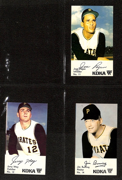 Lot of (250+) 1951-1974 Baseball Cards - Topps/Post/Red Man/Fleer and Various Regional Issued Cards w. 1952 Red Man Richie Ashburn with Tab 