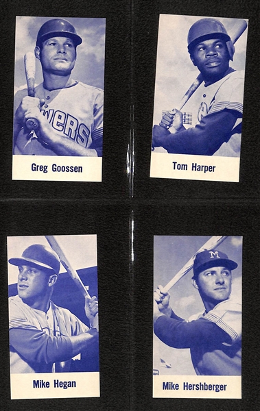 Lot of (250+) 1951-1974 Baseball Cards - Topps/Post/Red Man/Fleer and Various Regional Issued Cards w. 1952 Red Man Richie Ashburn with Tab 