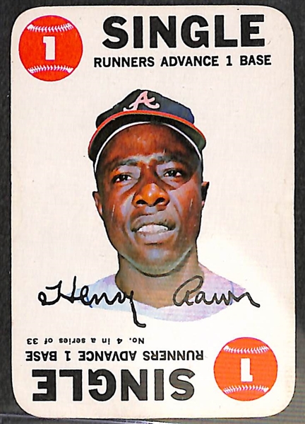 Lot of (100+) Topps & Fleer Insert Cards from 1968-1973 w. 1969 Topps Deckle Edge Roberto Clemente
