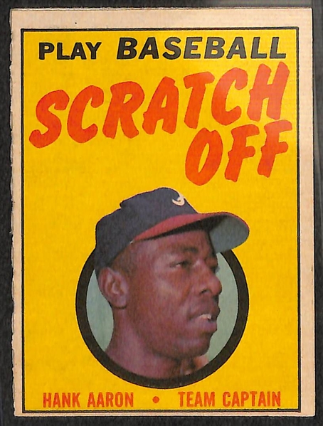 Lot of (100+) Topps & Fleer Insert Cards from 1968-1973 w. 1969 Topps Deckle Edge Roberto Clemente