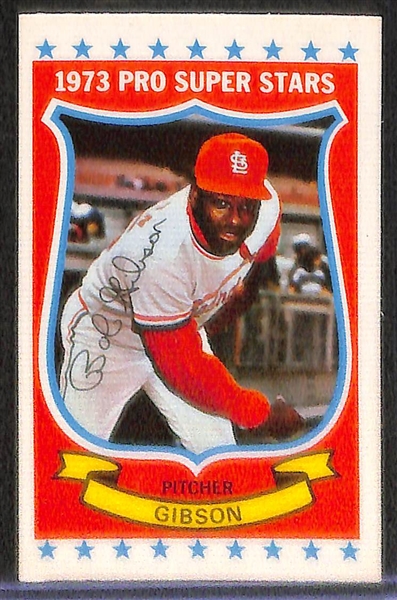 Lot of (100+) Topps & Fleer Insert Cards from 1968-1973 w. 1969 Topps Deckle Edge Roberto Clemente