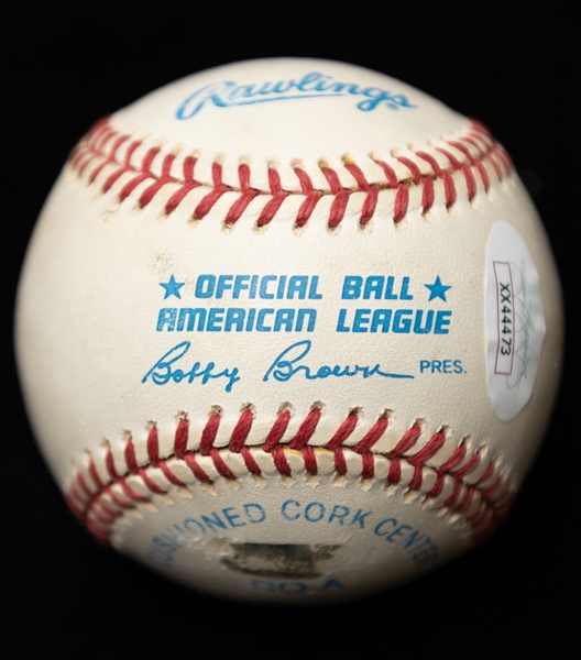 Ted Williams Autographed Official American League Baseball (JSA LOA)