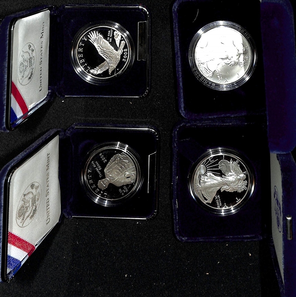 Lot of 9 Troy Ounces of Silver - Uncirculated & Proof Silver Coinage