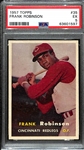 1957 Topps Frank Robinson #35 Rookie Card Graded PSA 5 EX