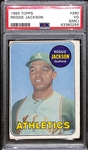 1969 Topps Reggie Jackson #260 Rookie Card Graded PSA 3(MC)