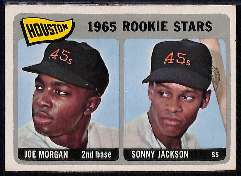 1965 Rookie Lot - Steve Carlton (#477) and Joe Morgan (#16)