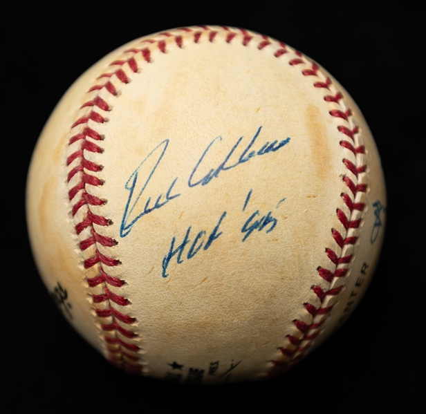 Lot of (2) HOF Phillies Multi Signed Baseballs w. Richie Ashburn, Steve Carlton and Robin Roberts (JSA Auction Letter)
