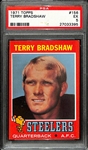 1971 Topps Terry Bradshaw Rookie Card #156 Graded PSA 5 EX
