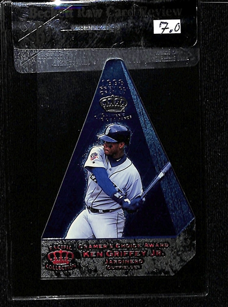 1999 Pacific Crown Royale Cramer's Choice Award Ken Griffey Jr. #ed 31/50 - Beckett Raw Review BGS 7