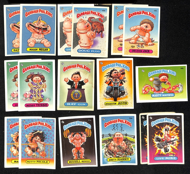 1986 Garbage Pail Kids 3rd Series Set w. Additional 100 Assorted Cards