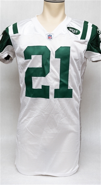 New York Jets Game Issued Ladanian Tomlinson Jersey (New York Jets COA)