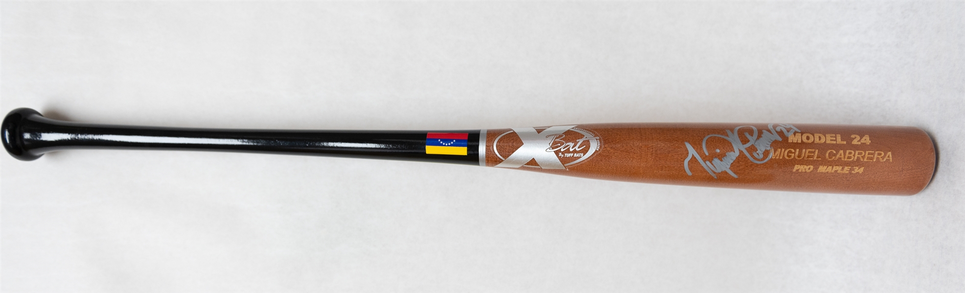 Miguel Cabrera Autographed X Bat Model 24 Baseball Bat (JSA Cert)