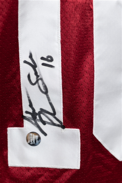 Lot of (3) Autographed Football Jerseys Featuring Kurt Warner (JSA Auction Letter)