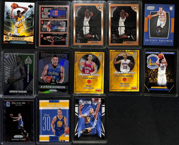 Lot of (25+) Basketball Rookies and Stars w. Durant, Duncan, Harden, and Other Rookies