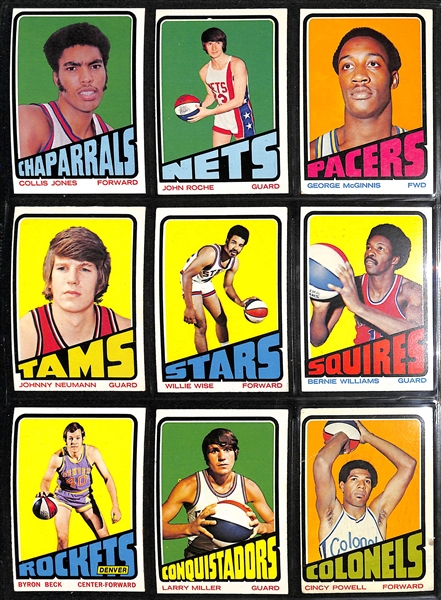 Lot of (200+) Topps Basketball Cards w. Pete Maravich