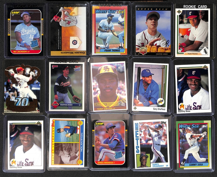 Huge Lot of 1970s-1990s Baseball Cards and Mini Sets
