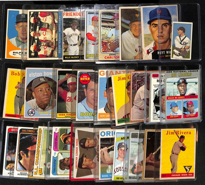 Lot of (27) Mostly 1950s-70s Baseball Cards w. 1909-11 T206 Piedmont Mickey Doolan