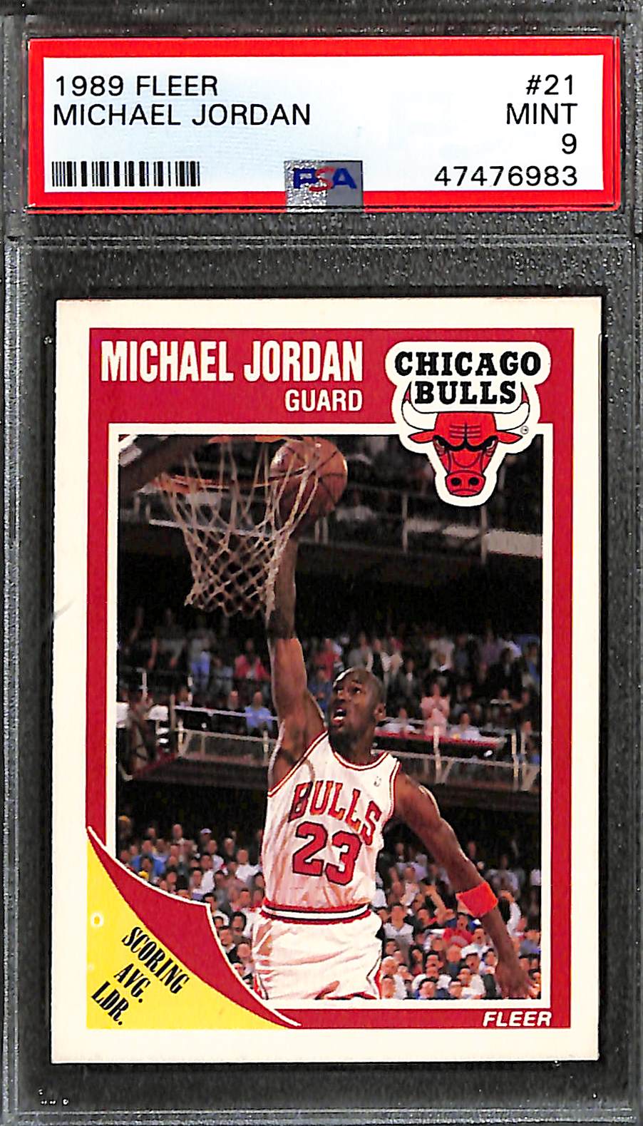 Lot Detail - (3) Michael Jordan PSA 9 (MT) Graded Cards - 1989 Fleer ...