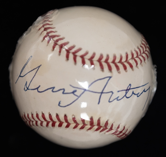 Gene Autry Signed Rawlings Official AL Baseball (JSA LOA)