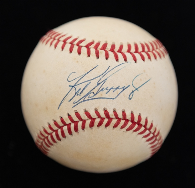 Ken Griffey Jr. Signed OAL Baseball (JSA Auction Letter)