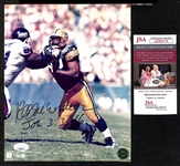 Reggie White Signed 8"x10" Green Bay Packers Photo (JSA COA)