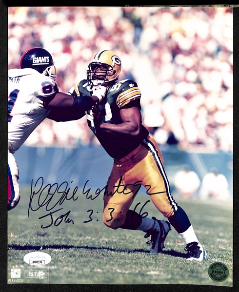 Reggie White Signed 8x10 Green Bay Packers Photo (JSA COA)