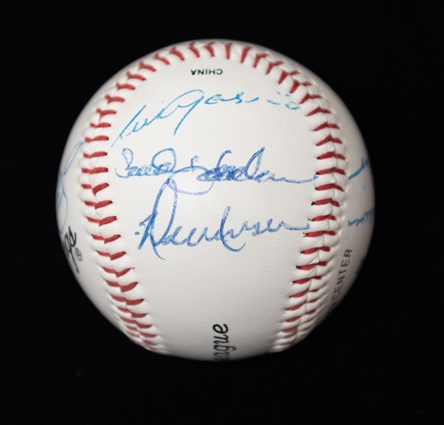 Lot of (3) Signed Baseballs (Barry Bonds, Sparky Anderson, & Multi-Signed w. Weaver, Fingers, +) - JSA Auction Letter